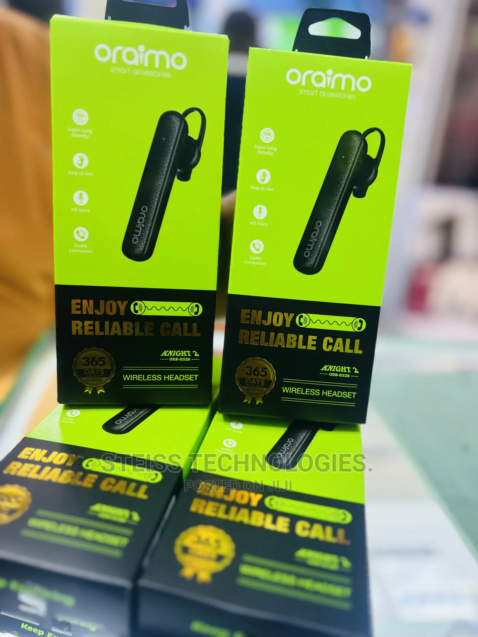 Knight 2 Oraimo Wireless Headset.
