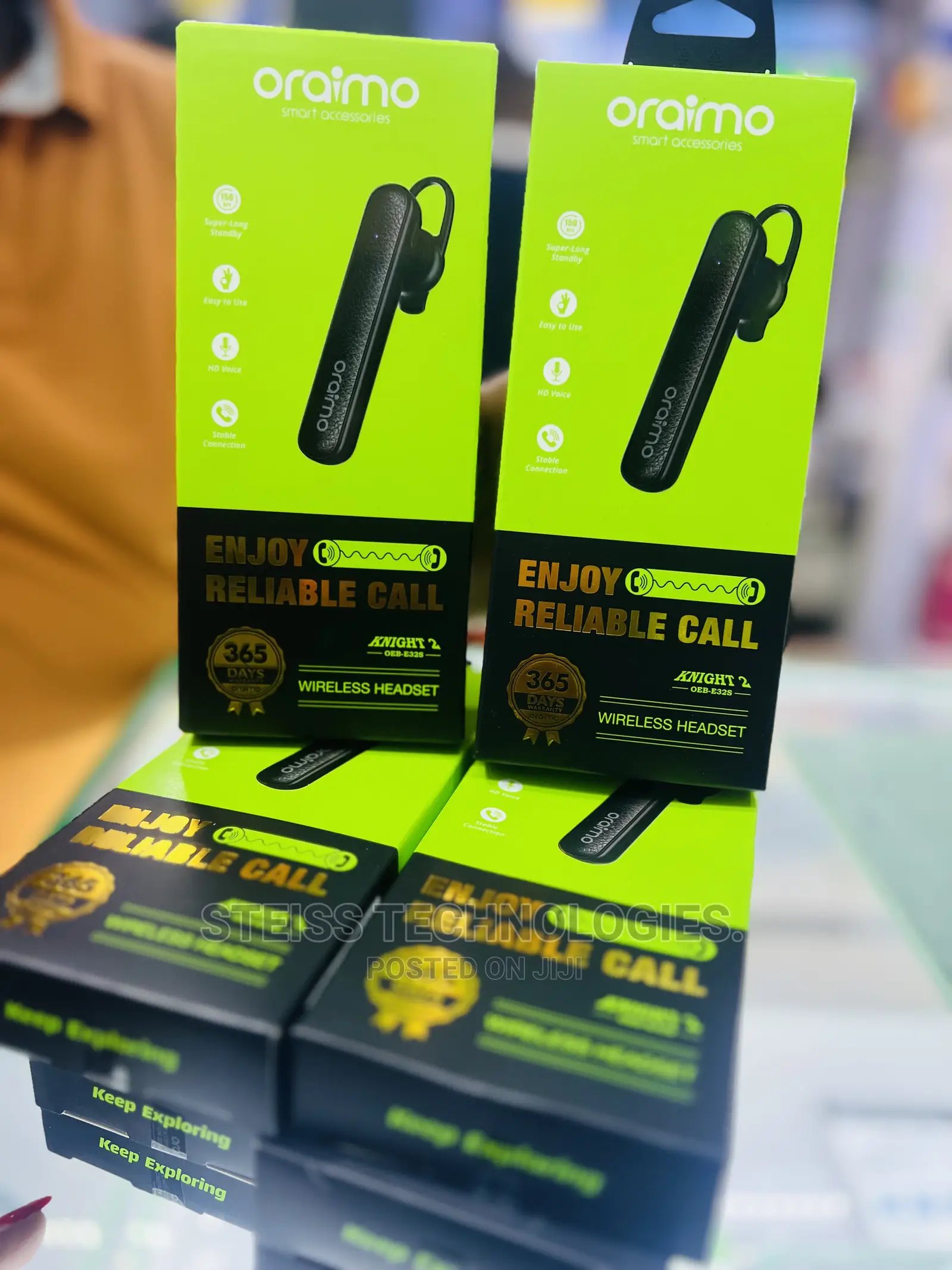 Knight 2 Oraimo Wireless Headset.