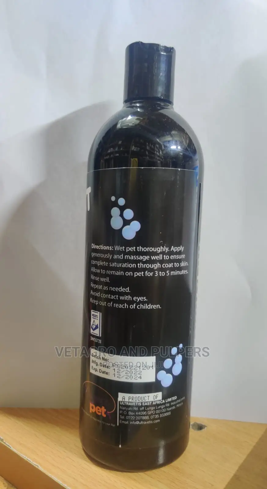 Pawfect Antibacterial Dog Shampoo 500ml