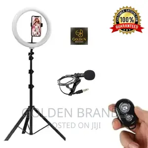 Ringlight 10 Inches for Live Videos Youtube + Facebooklive
