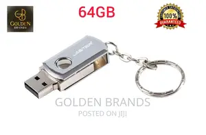 Metal 64 USB Flash Drive With Key Chain