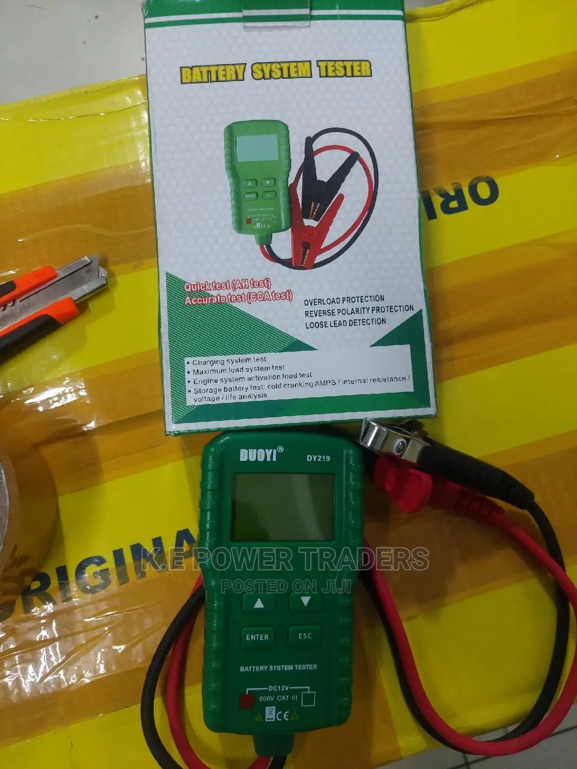 Digital Display Duoyi Battery Tester