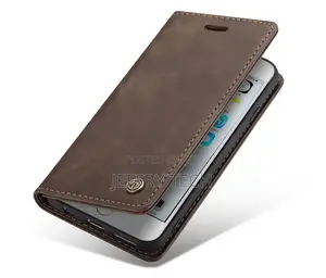 iPhone 6S Plus/6 Plus Matte Soft Flip Leather Wallet Coffee