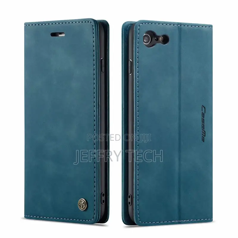 iPhone 6S Plus/6 Plus Anti-Fall Leather Wallet Case Blue