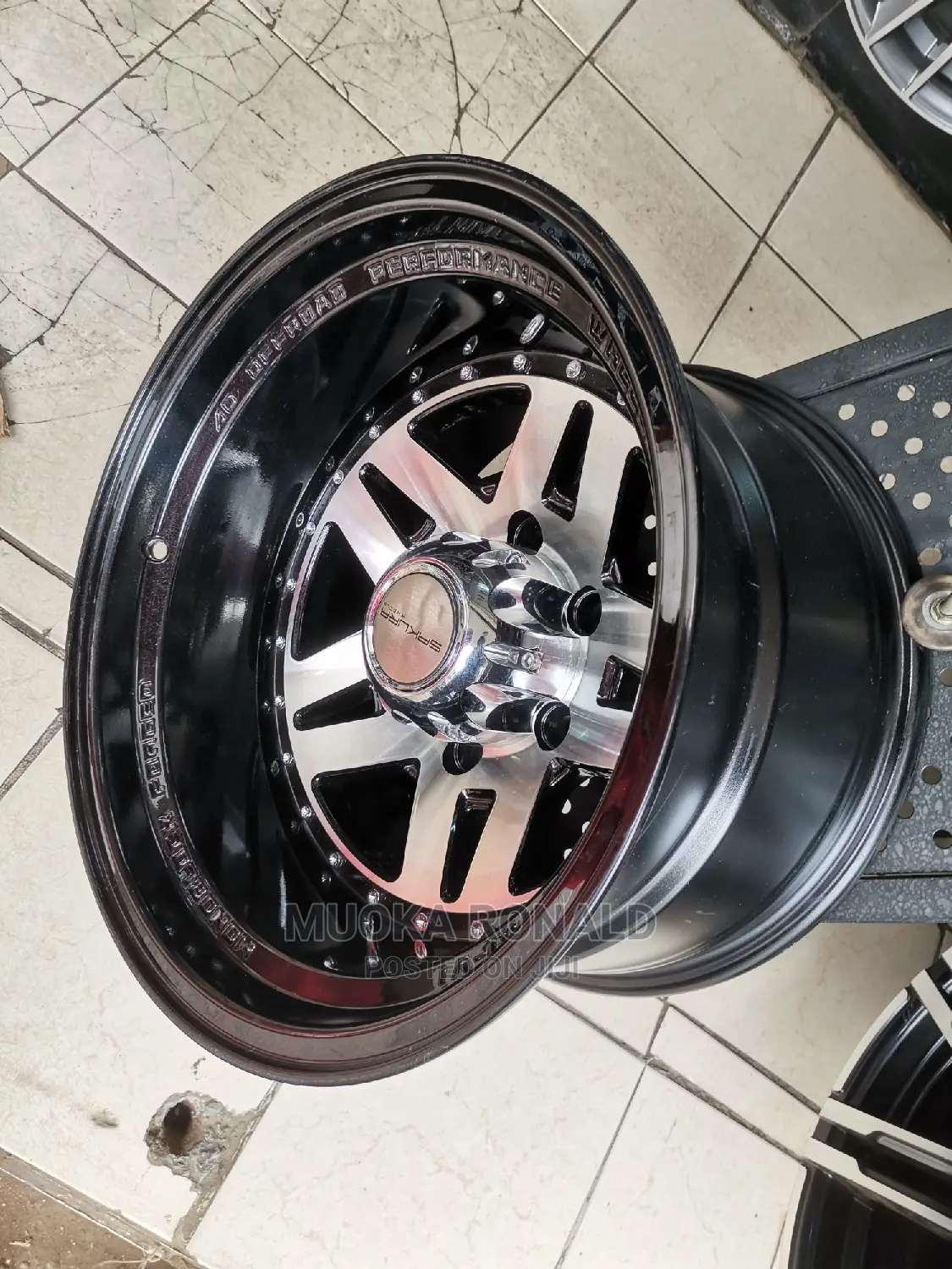 Offset Rims for Prado 16 Inches 10J