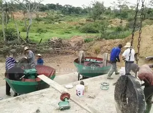 Wet Pan Mill 1200B With 7.5KW Motor