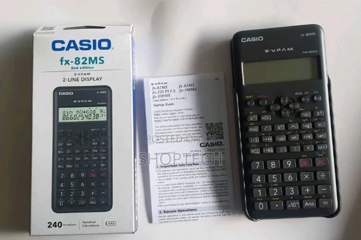 Casio Fx-82ms Calculator