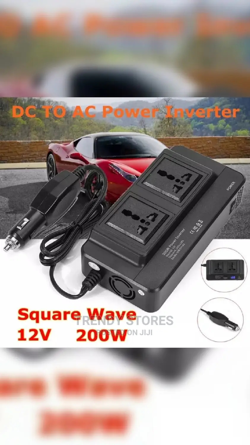 200watts Car Invertor