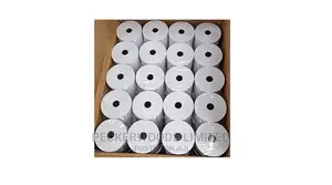 Plain White Thermal Rolls 57mm*40mm*13mm 5 PIECES