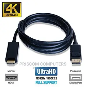 Displayport to HDMI Cable