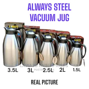 Always Steel Vaccum Jug Thermos Flask - 1.5L