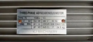 3 Phase 5.5hp Motor