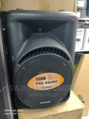 Pro Sound 15 Inch 1500 Watts Passive Speaker (Plastic)