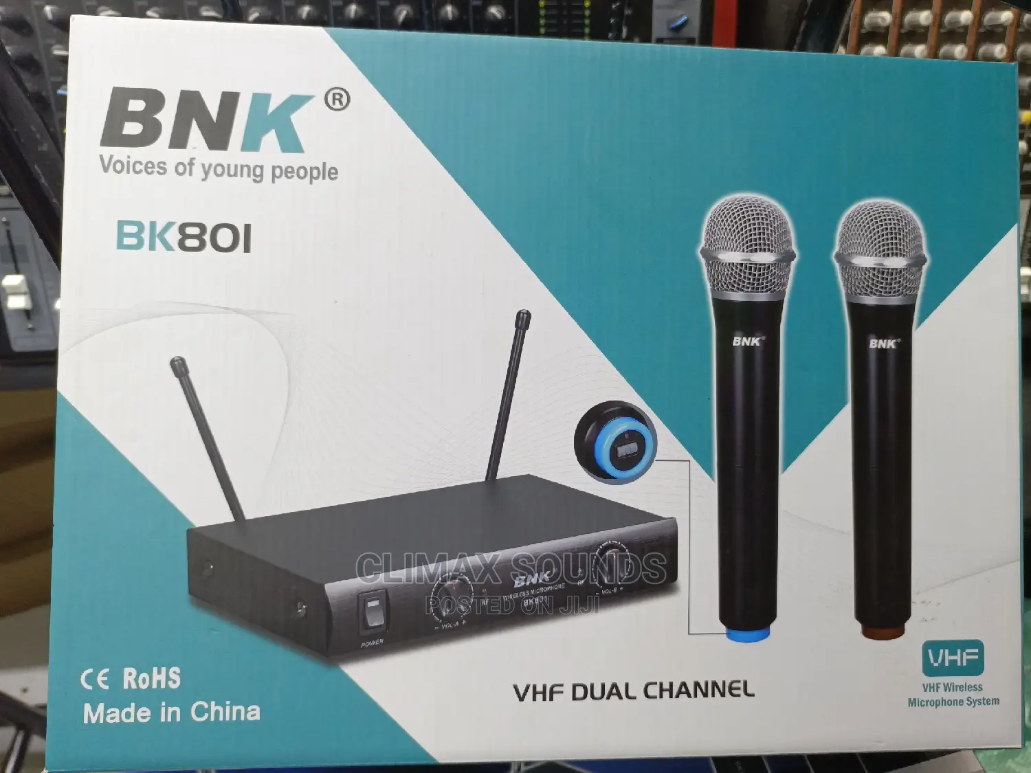 BNK 801 Wireless Microphones