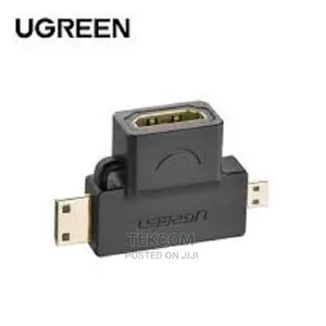 UGREEN Micro HDMI Male + Mini HDMI Male To HDMI Female HD129