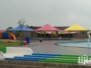 Swimming Pool Colourd Tents