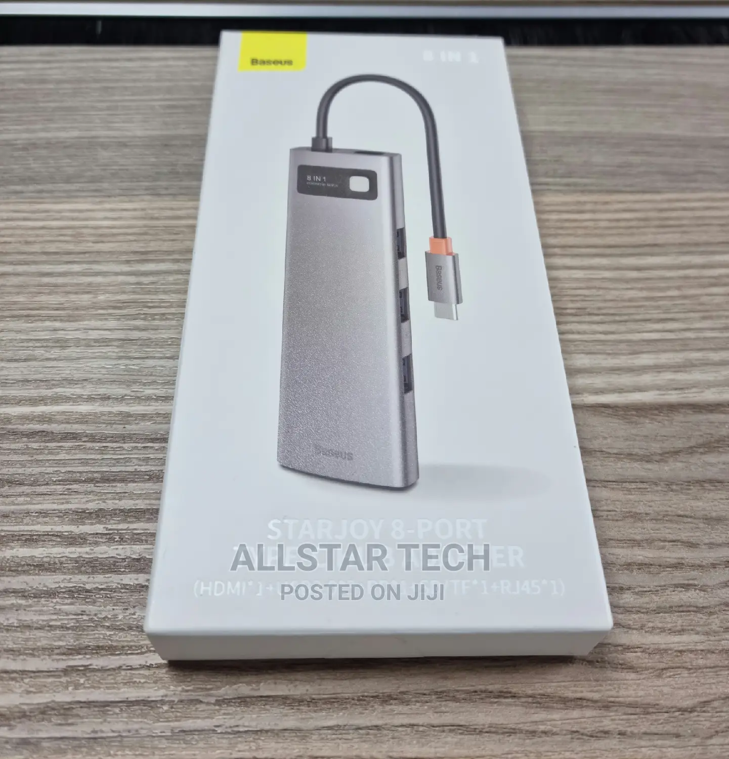 Baseus Starjoy 8-port Type-c Hub Adapter 8 IN 1.