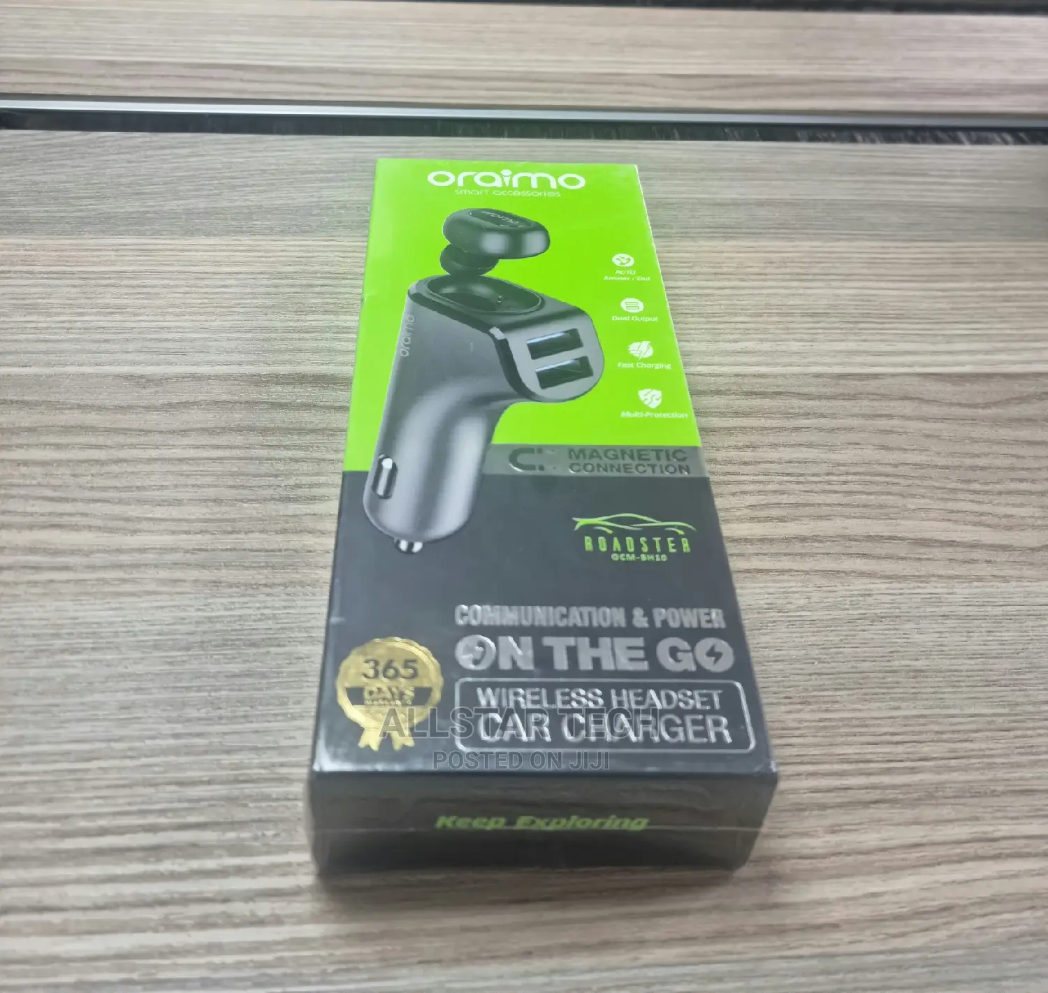 Oraimo Wireless Headsets Car Charger