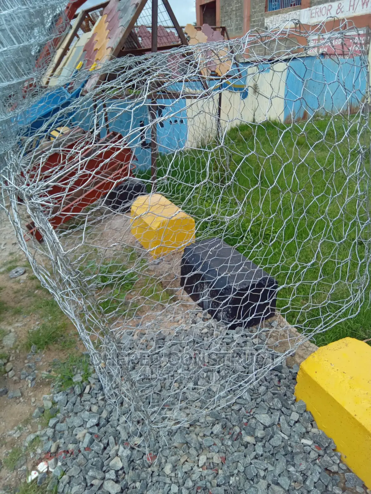 Galvanised Stone Cage Gabion Box