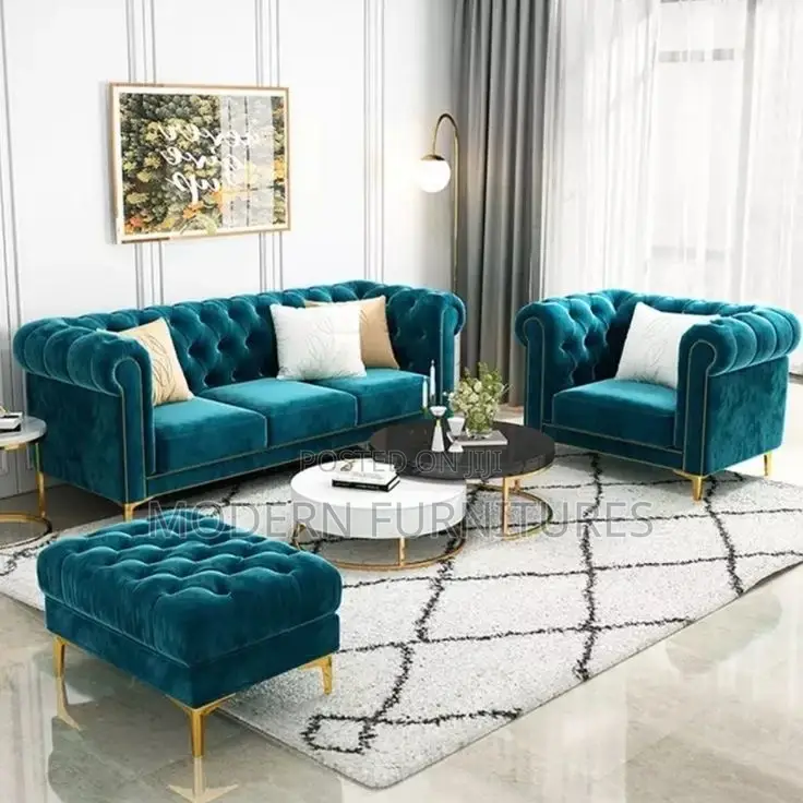 4 Seater Chesterfield Sofa