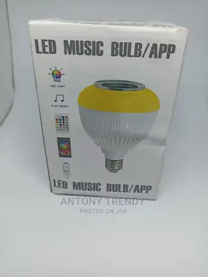 Generic Bluetooth Music LED Bulb Multi Color Speaker