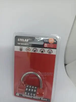 Trendy Zinc Alloy 5-Digit Combination Padlock