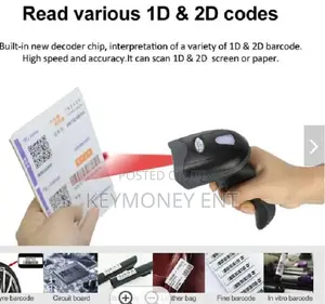 Syble XB 6221RB Bluetooth Wireless Scanner QR Code Scanner