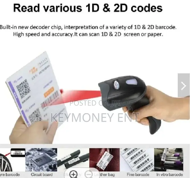 Syble XB 6221RB Bluetooth Wireless Scanner QR Code Scanner