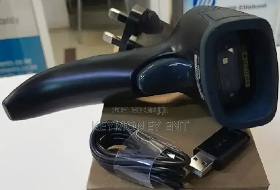 Portable Wireless/Bluetooth Laser Barcode/Qr Scanner 2d
