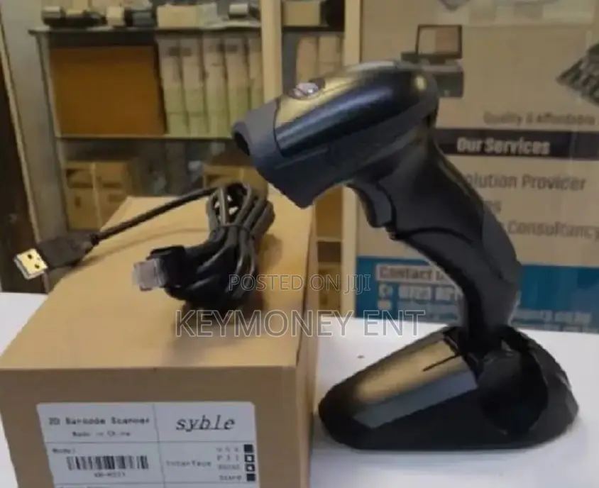2D Wireless/Wired Scanner for QR Code and Bar Code Xb 6221rb
