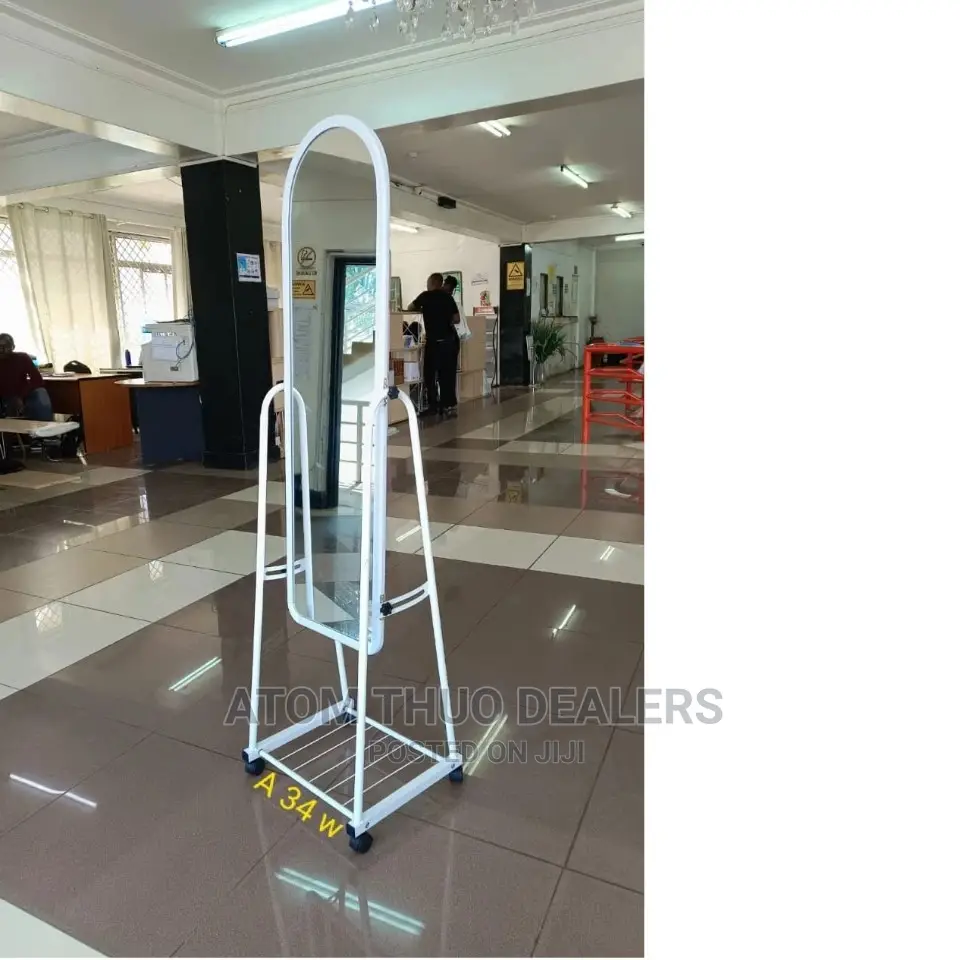 White Dressing Mirror 