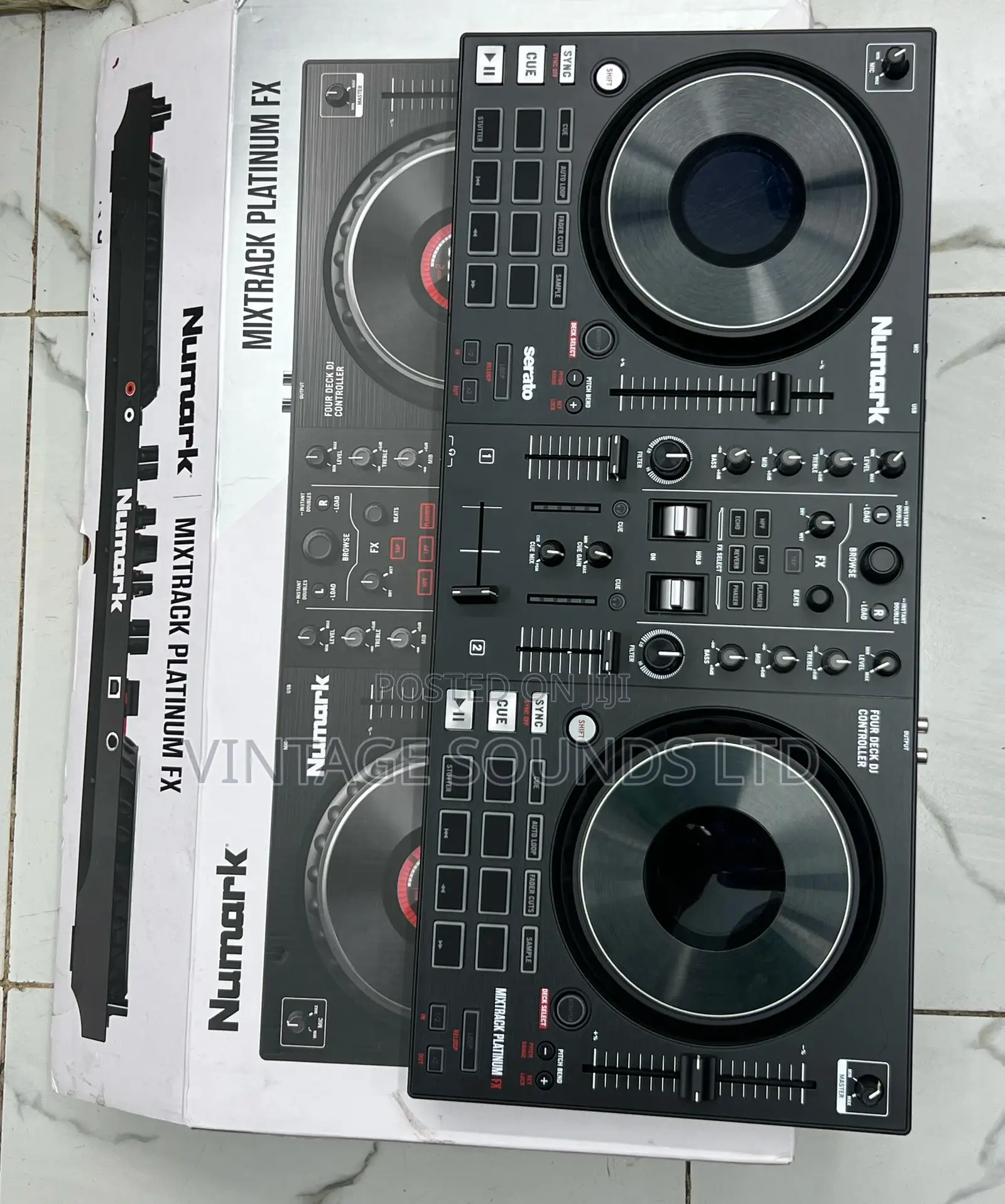 Numark Mixtrack Platinum Fx -Dj Controller Serato Dj With 4