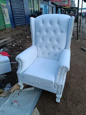 Wing Chair White in Colour