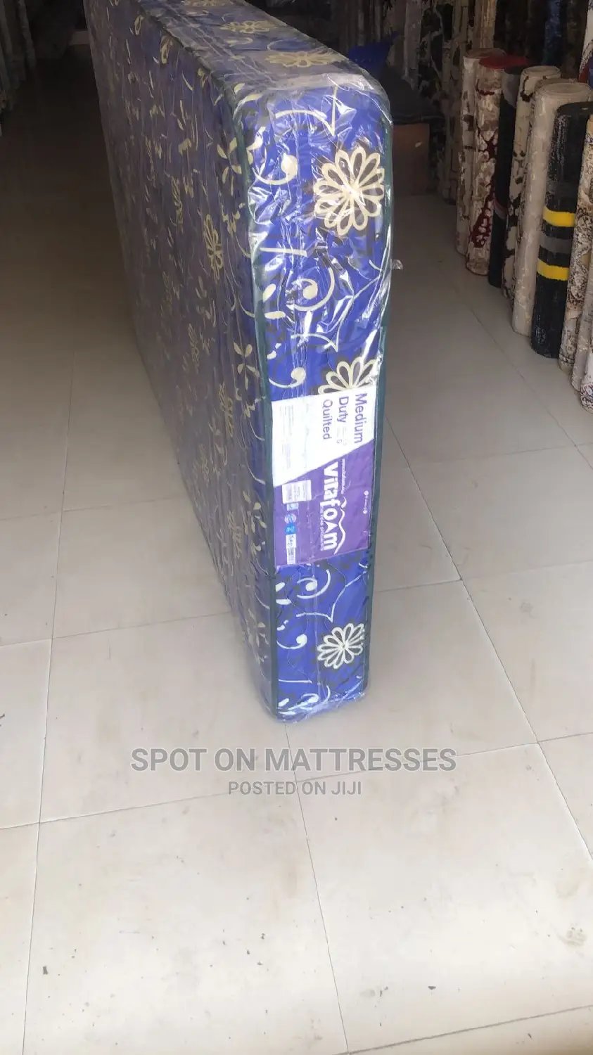 Vitafoam (4×6 8inch) HD Quilted Mattresses