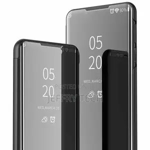 Samsung Galaxy A71 5G Phone Cover Plating Mirror Flip Stand