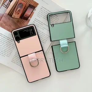 Samsung Galaxy Z Flip 3 Case With Finger Ring Candy Color Fl