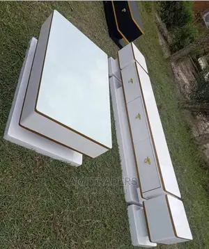 White Golden Coffee Tables