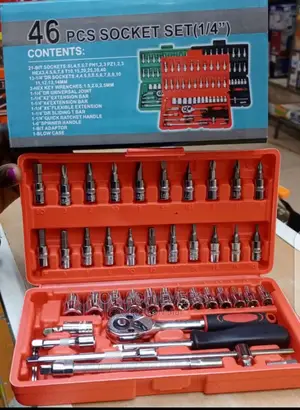 Car Combined Spanner Socket Wrenches46pcs1/4