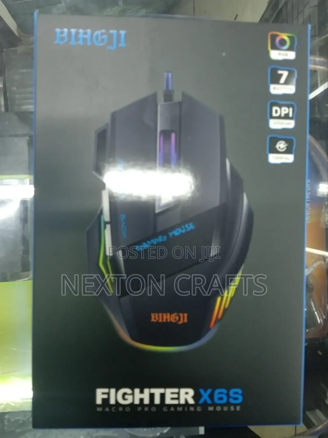 Speed Fighter LED Wired Gaming Optical Mouse