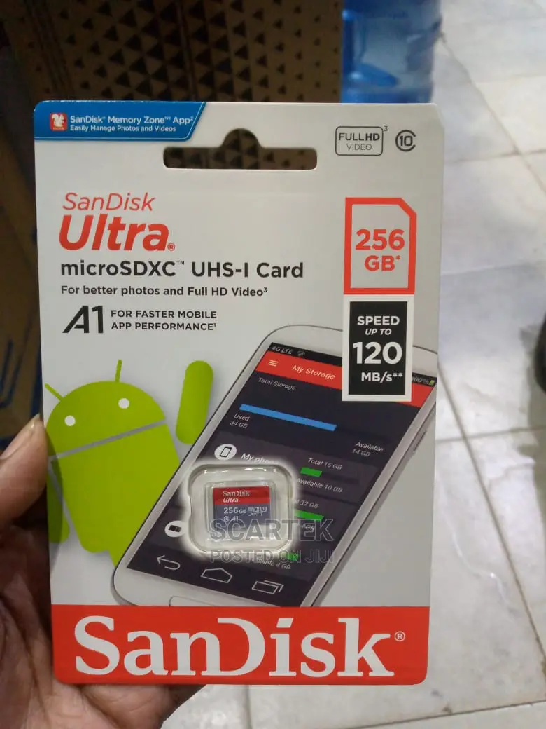 Sandisk Ultra Microsdxc Uhs-1 Card