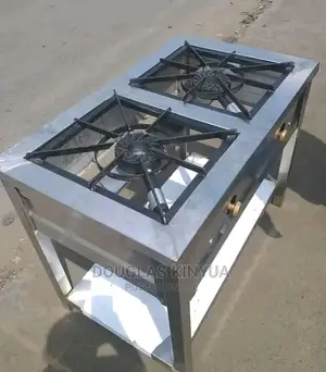 2burners Stainless Steel Gas Cooker.( High Pressure).