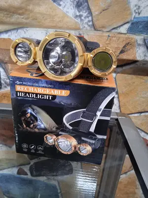 Trendy, Generic Rechargeable Headlight