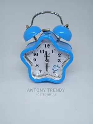 Twin Bell Quartz Analog Alarm Clock, Loud Alarm