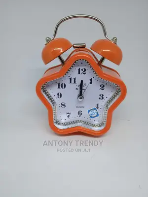 Star Shape Twin Bell Alarm Clock