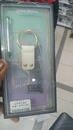 Samsung Galaxy Z Flip4 Clear Cover With Ring