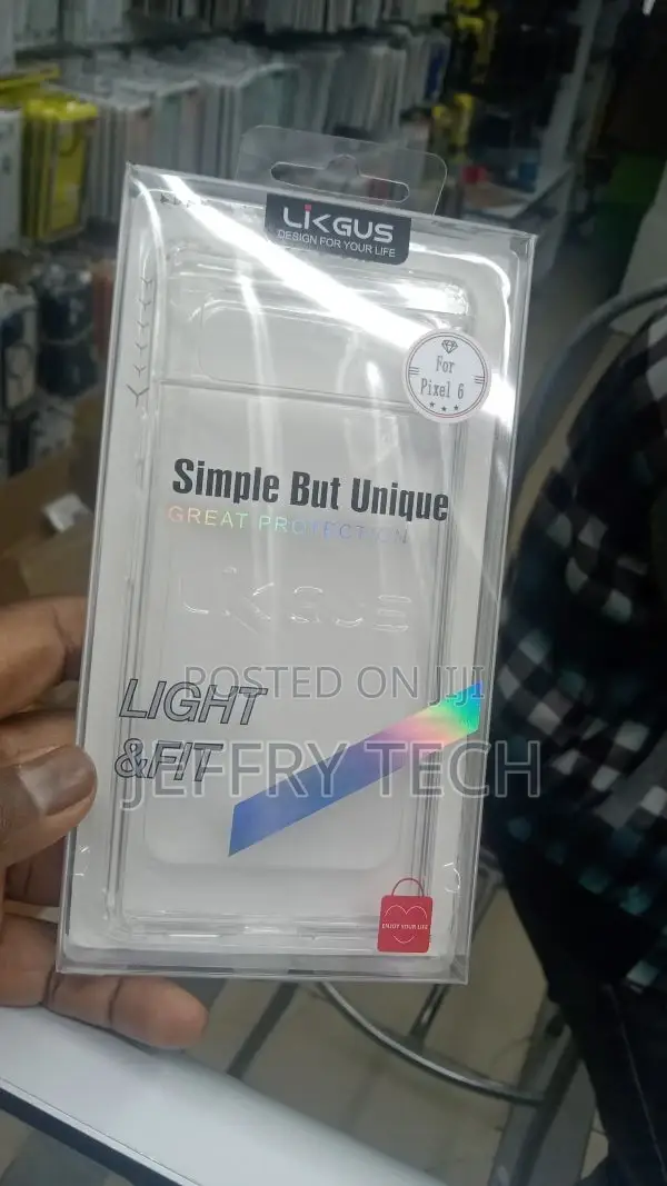 Google Pixel 6 Case, Clear Ultra Thin Slim Fit, Scratch Resi