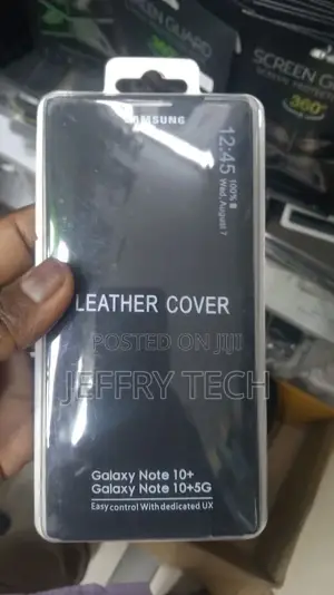 Clear View Case With Sensor for Samsung Note 10/Note 10 Plus