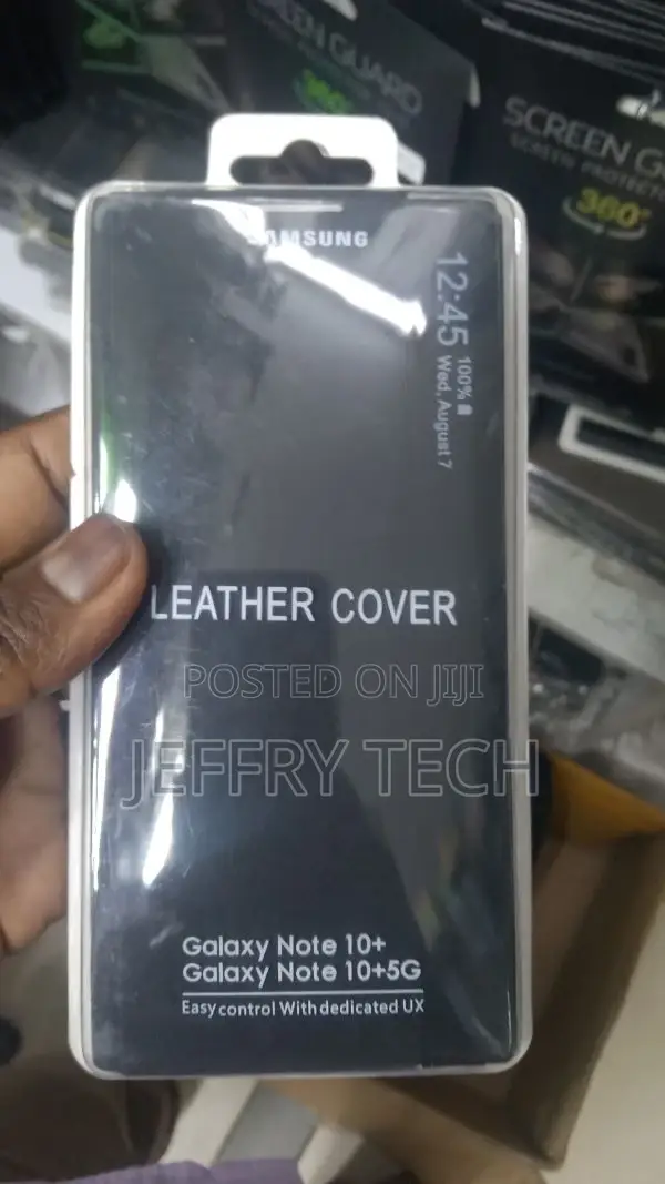 Clear View Case With Sensor for Samsung Note 10/Note 10 Plus