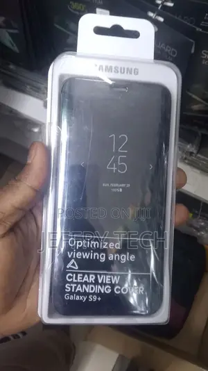 Samsung Galaxy S9 Plus Clear View Original Mirror Case Flip