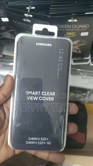 Back Case for Samsung Galaxy S20 Plus Clear View Mirror Flip